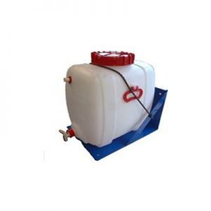 Voorraadvat 60 liter met vlotter | Tractiebatterijen.com